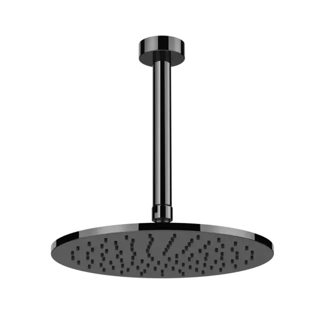 Верхний душ Gessi INGRANAGGIO 63352#706 black metal PVD