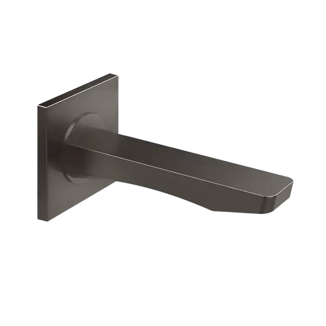 Излив Gessi RILIEVO 59103#707 black metal brushed PVD