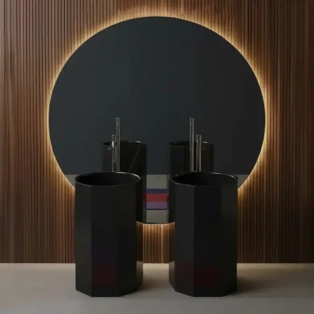 Зеркало для ванной Antonio Lupi CIRCUS SUNRISE c LED подсветкой 3000K