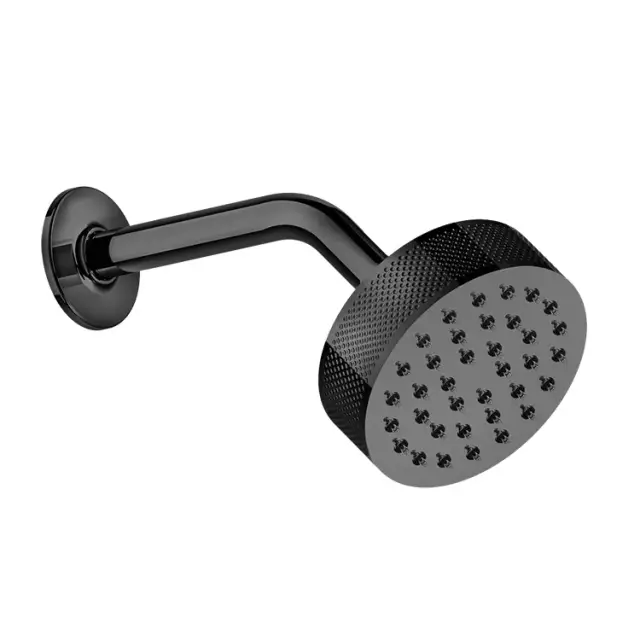 Верхний душ Gessi INCISO 58189#706 black metal PVD