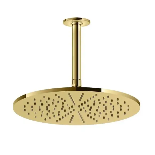 Верхний душ Gessi INCISO 58252#246 золото PVD