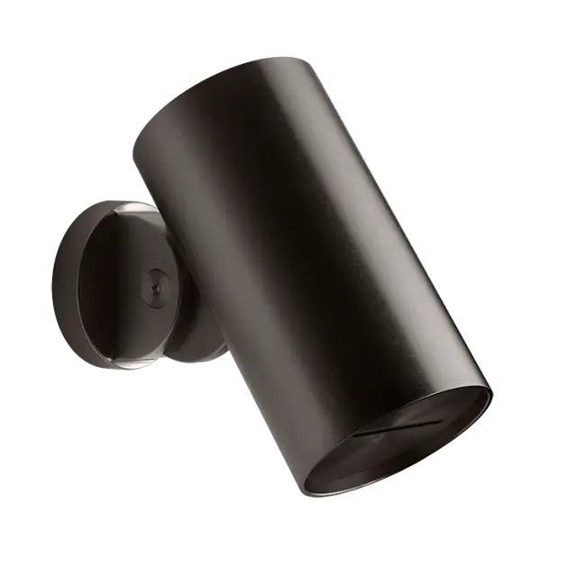 Верхний душ Gessi SPOTWATER 57267#707 black metal brushed PVD