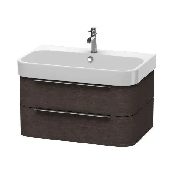 Комплект мебели с раковиной Duravit HAPPY D.2 H2636507272+2318800000 дуб темный брашированный 72