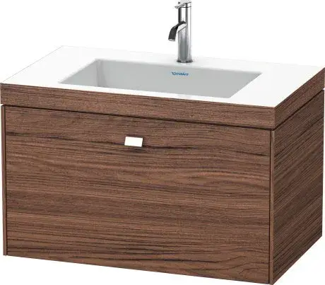 Комплект мебели с раковиной Duravit Brioso BR4601O1021 орех темный