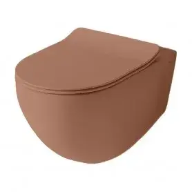 Унитаз Art Ceram FILE 2.0 FLV004.40;00 marrone tortora opaco