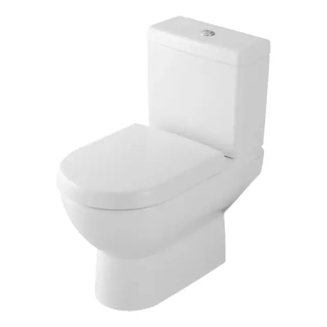 Унитаз VILLEROY&BOCH Subway 661010R1 + 77231101 + 9955S101 ceramicplus, white alpin, кнопка - хром