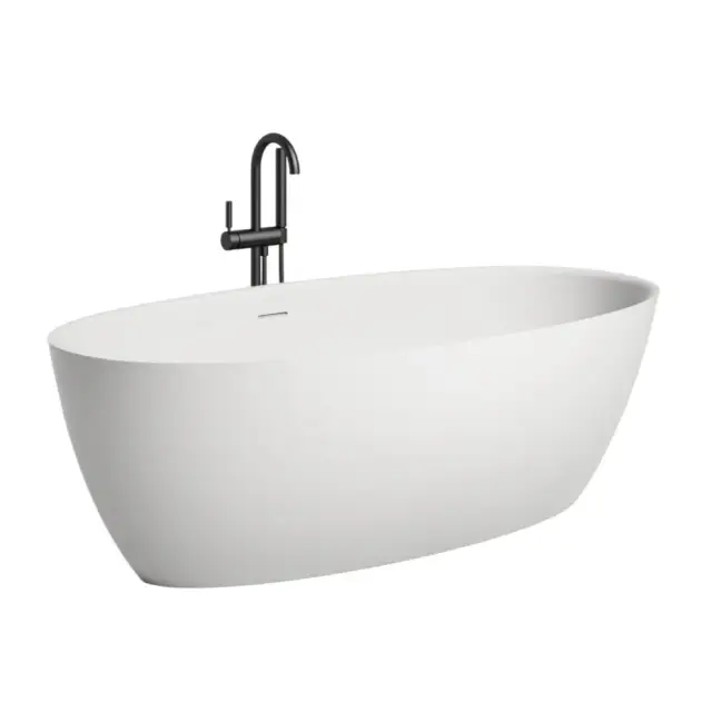 Ванна SALINI Alda 101922M белый матовый, донный клапан белый