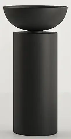 Раковина Milldue Saba 4351+4353 NERO MARQUINIA OPACO-a20b