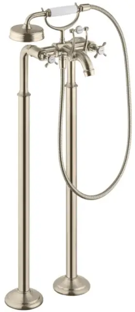 Смеситель для ванны AXOR Montreux 16547820 шлифованный никель