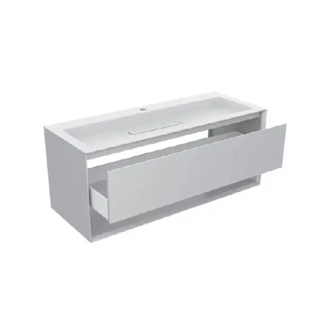 Комплект мебели с раковиной Falper SHAPE EVO ZNA BL + D9V0 белый глянец