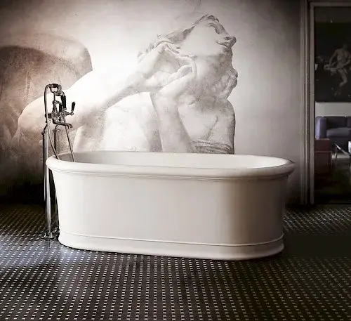 Ванна Devon&Devon CELINE 1NACELINE + SFAS400.51CR цвет - белый