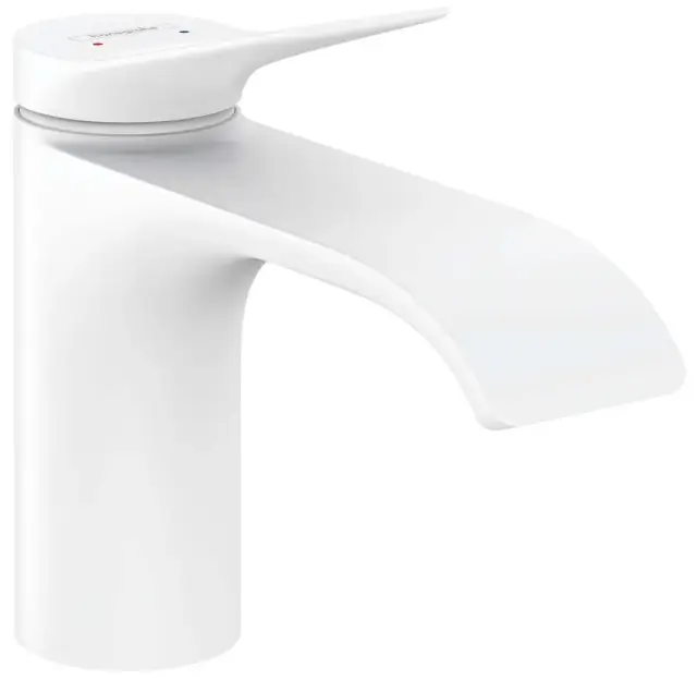Смеситель для раковины HANSGROHE VIVENIS 75010700 матовый белый