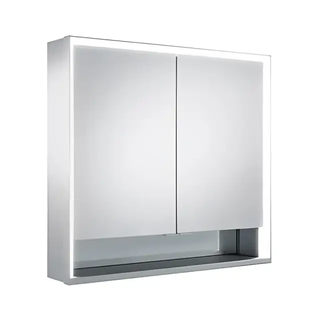 Зеркальный шкаф Keuco ROYAL LUMOS 14302171301 серебристый анодированный