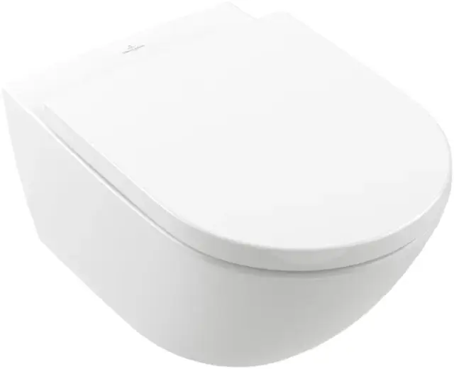 Унитаз VILLEROY&BOCH Subway 3.0 4670T0T2 альпийский белый ceramicplus antibac