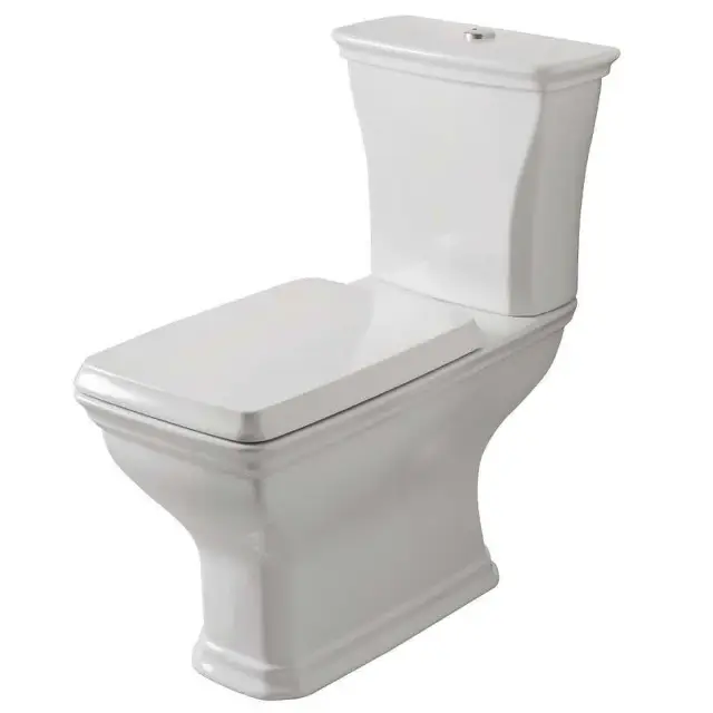 Унитаз Art Ceram CIVITAS CIV004.02;00 + CIA010.02;71 + CIC009.02;00 + HEA010.71 цвет шампань 02, acquarello champagne, хром