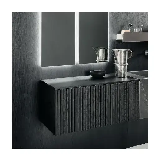 Тумба для ванной комнаты Arbi CODE WAVE B11M ROVERE INCHIOSTRO-823