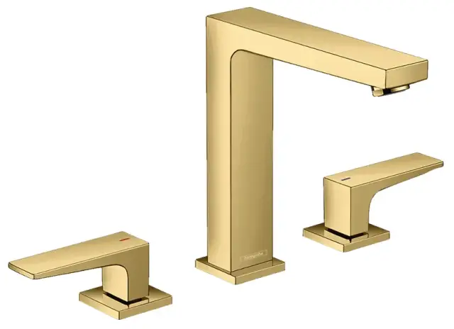 Смеситель для раковины HANSGROHE Metropol 32515990 полированное золото