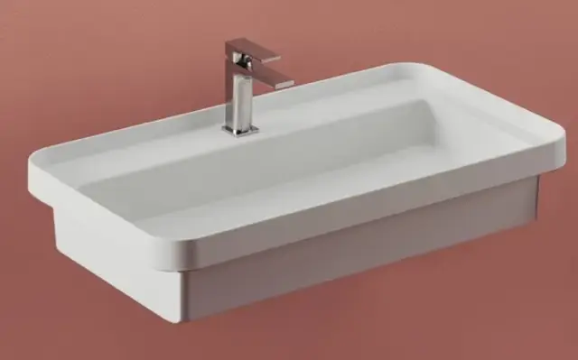 Раковина Art Ceram FUORI SCALA TFL035.05;00 белый матовый