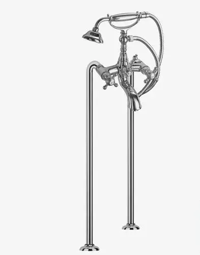 Смеситель для ванны Carlo Frattini ELIZABETH F5084/4BR бронза