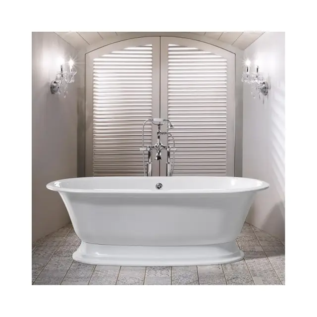 Ванна Victoria+Albert Elwick RAD-N-SW-OF+ELW-B-SW белый глянец