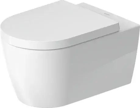 Унитаз Duravit ME BY STARCK PACK 45790920A1=2579092000+0020090000 белый HygieneGlaze, петли сталь