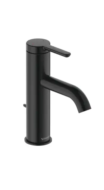 Смеситель для раковины Duravit C.1 C11020001046 Black Matt