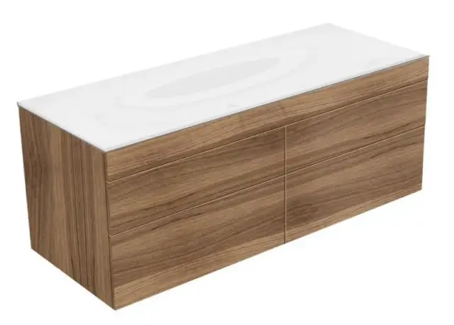 Комплект мебели с раковиной Keuco EDITION 400 31562680000+32160311402+31599030000+31599010000 орех