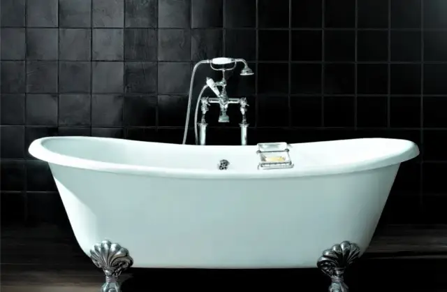 Ванна Devon&Devon ADMIRAL Eagle 2MRADMIRAL172ALDD ножки - полированный алюминий, внешняя окраска - лак