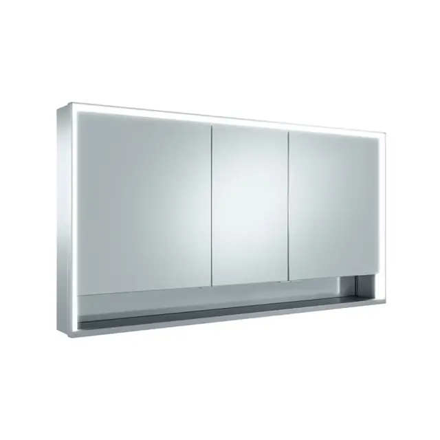 Зеркальный шкаф Keuco ROYAL LUMOS 14306171301 серебристый анодированный