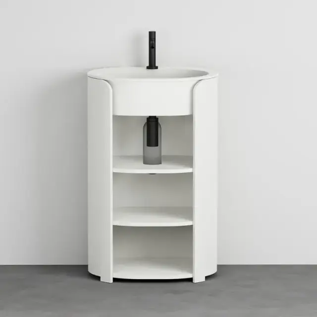 Раковина Cielo TIBERIO OVAL 56 CALAO56F.TL TALCO