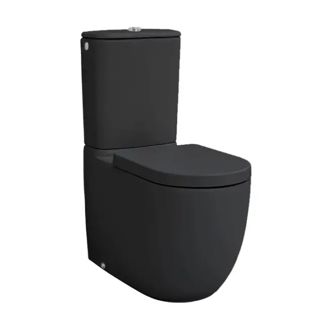 Унитаз Art Ceram FILE 2.0 FLV003.17;00 черный матовый