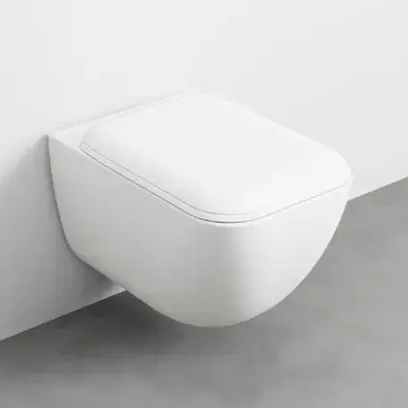 Комплект Унитаз подвесной RIMLESS+сиденье SHUI COMFORT