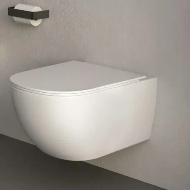 Унитаз NIC design Pin 003.709.003+005.712.003 цвет-матовый белый