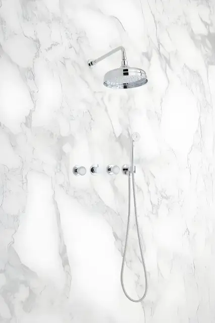 Смеситель для душа Oasis Venice с переключателем, ручным душем и душевой лейкой