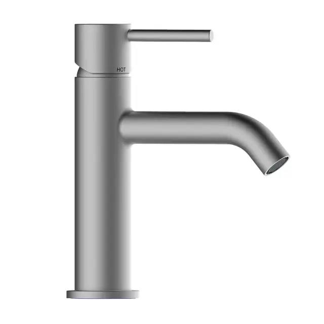 Смеситель для раковины Bossini TEO-M Z00701094 цвет-Brushed Nickel