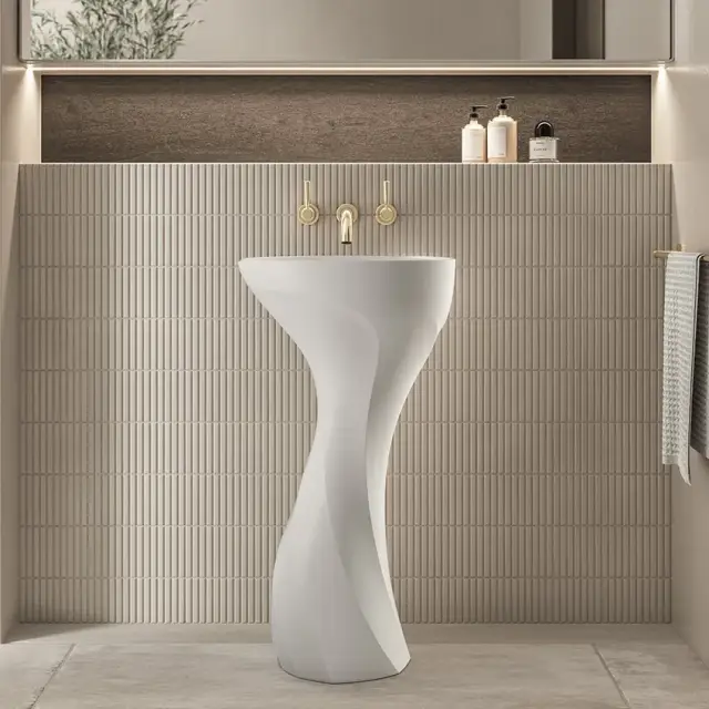 Раковина Victoria+Albert SEROS FS-SER49M-SM-NO матовый белый