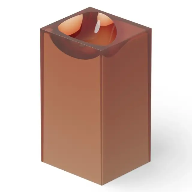 Раковина Dea Design LIGHT DD2024.495.R9 цвет-BROWN COPPER-R9