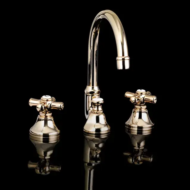 Смеситель для раковины Devon&Devon City UTCI100A светлое золото