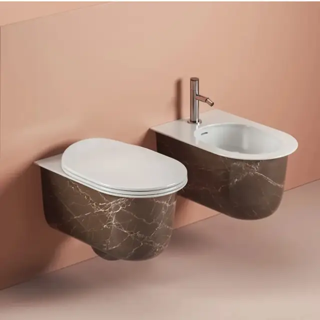 Унитаз Art Ceram RIMLESS CHV001.49.00 Цвет- bronze amani