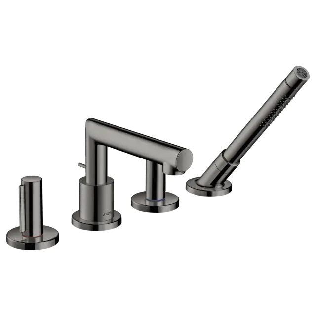 Смеситель для ванны AXOR Uno 45444330 цвет-полированный черный хром