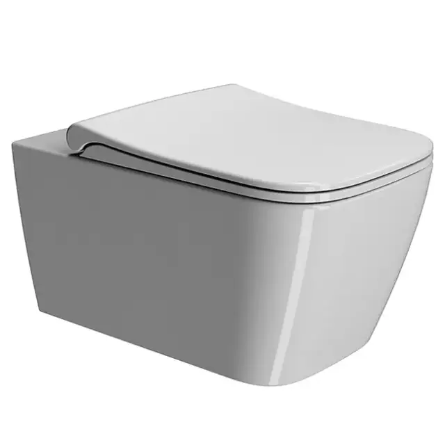 Унитаз GSI Nubes 9615FR511 цвет-белый глянцевый