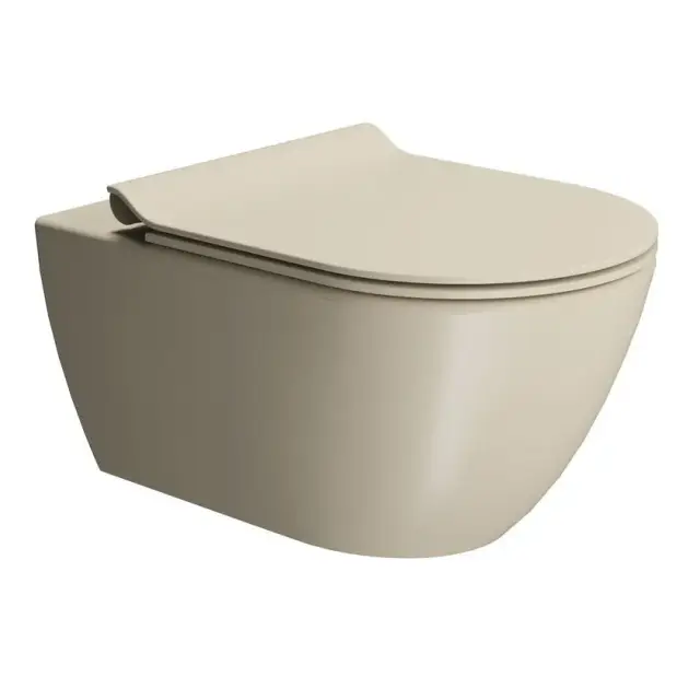 Унитаз GSI Pura 8815FR205 цвет-TORTORA MATTE