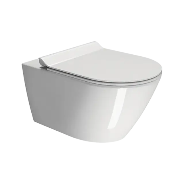 Унитаз GSI KUBE X 9415FR211 белый глянцевый