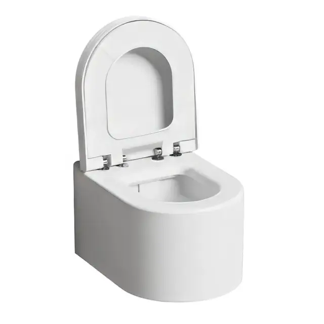 Подвесной безободковый унитаз SALINI GEMELLI с микролифтами