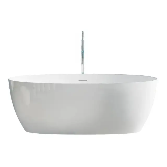 Отдельностоящая ванна глянцевая SALINI ALDA 160x70