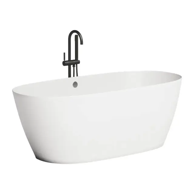 Отдельностоящая ванна SALINI SOFIA LIGHT с переливом