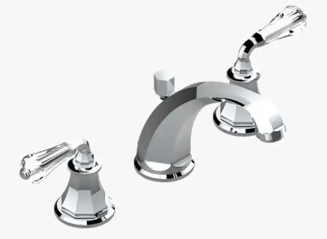 Смеситель для раковины THG Art Déco cristal A56.A02.152 ХРОМ