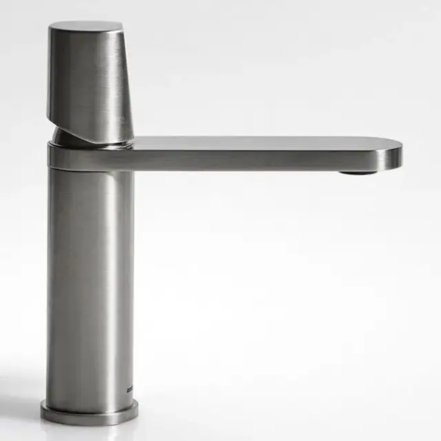 Смеситель для раковины Antonio Lupi Indigo ND301SA сталь матовая