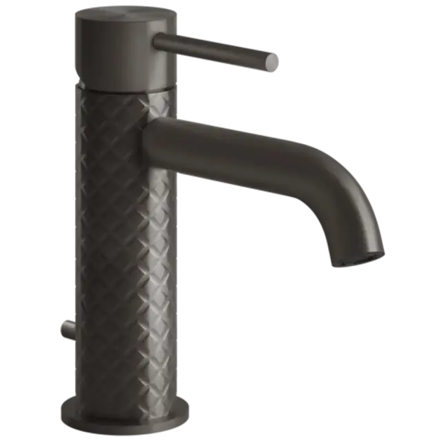 Смеситель для раковины Gessi INTRECCIO 54101#707 цвет-Black Metal Brushed PVD