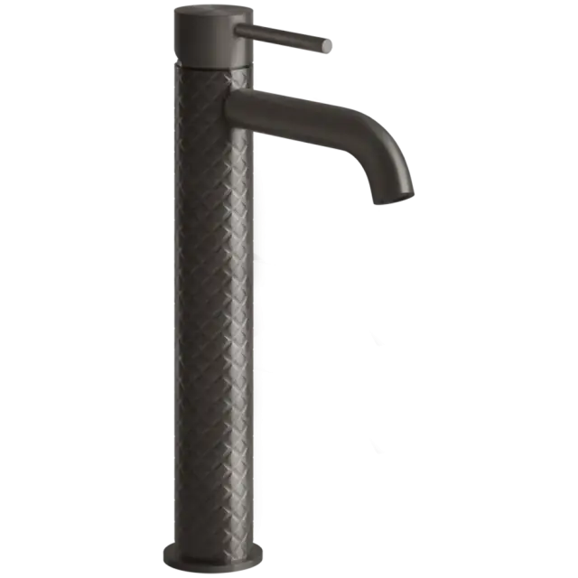 Смеситель для раковины Gessi INTRECCIO 54109#707 цвет-Black Metal Brushed PVD